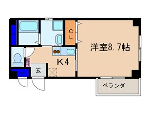 ワイズメゾンオーツーの物件間取画像